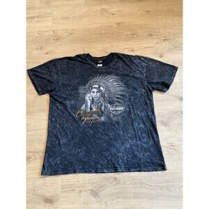 Harley Davidson Chenohala Skyway All Over Print T Shirt 3XL Black